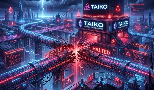 Taiko Halts Its Ethereum Layer-2 After a $1.7M Bridge Exploit