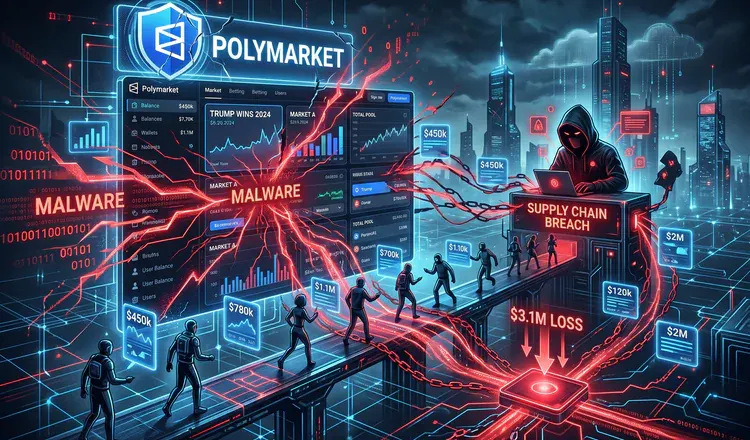 Polymarket Users Lose $3.1M in a Frontend Supply-Chain Attack