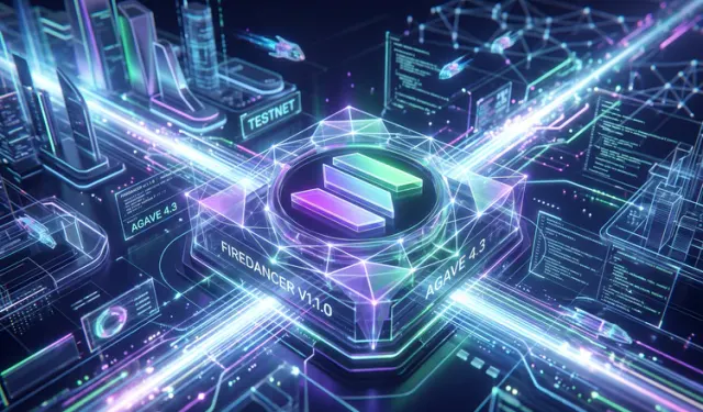 Firedancer v1.1.0 Reaches Testnet as the Agave 4.3 Branch Opens