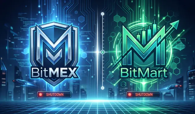 BitMEX and BitMart Announce Shutdowns Three Days Apart