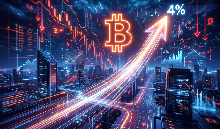 Bitcoin Jumps 4% in the Selloff's First Real Bounce