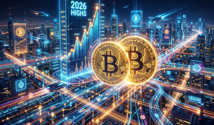 Bitcoin's Daily Transaction Count Is Running at 2026 Highs