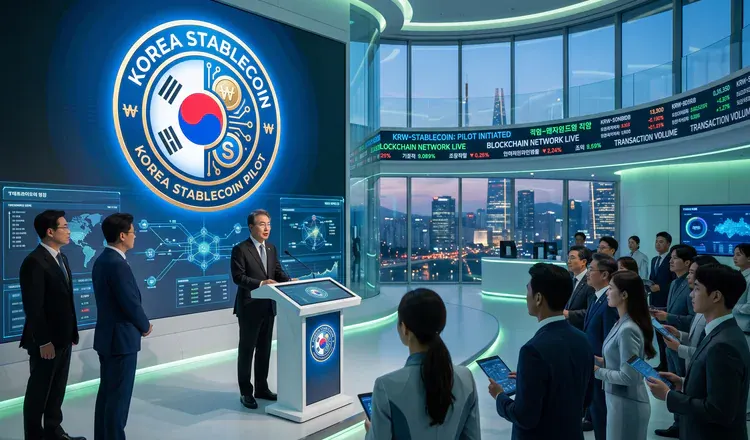 South Korea Starts Its First Government-Led Stablecoin Pilot