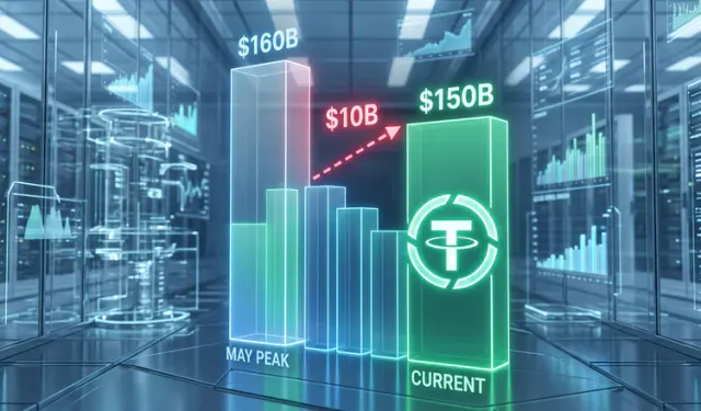 Stablecoin Supply Sits $10B Below Its May Peak
