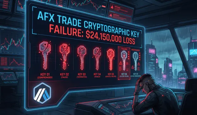 AFX Trade Loses $24.15M After Five of Seven Keys Fall