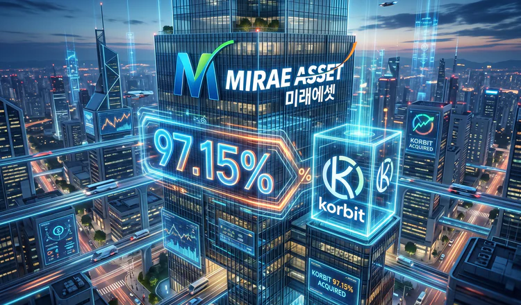 Mirae Asset Takes 97.15% of Korbit