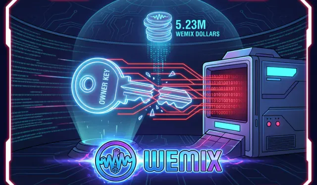 A Stolen Owner Key Mints 5.23M WEMIX$