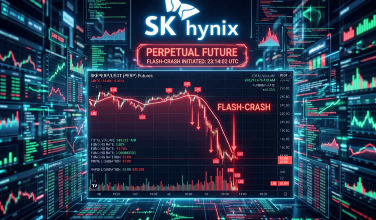 An SK Hynix Perp Flash-Crashes on a Hyperliquid Market