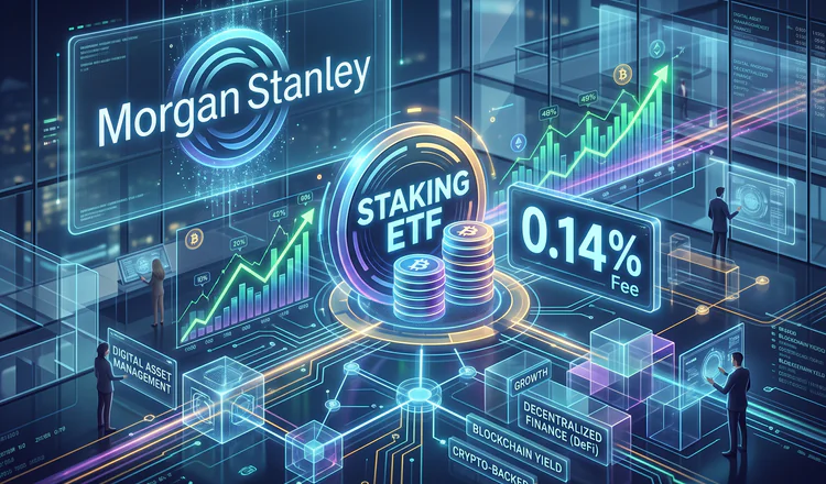 Morgan Stanley Launches Staking ETFs at 0.14%