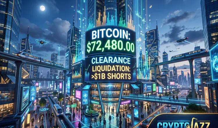Bitcoin Clears $72,000 After the First $1B Short-Liquidation Day