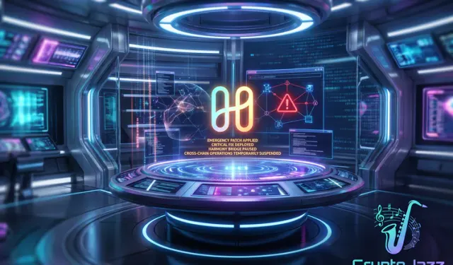 Harmony Ships an Emergency Patch and Pauses Its Bridge