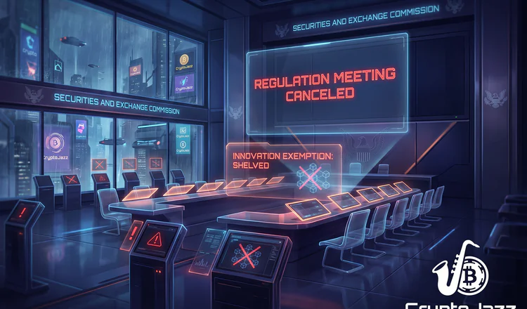 The SEC Cancels Its "Reg Crypto" Meeting and Shelves the Innovation Exemption