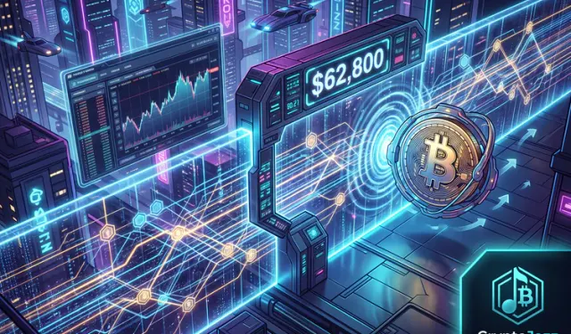 Bitcoin Drifts to $62,800 Into a Wall of Break-Even Buyers