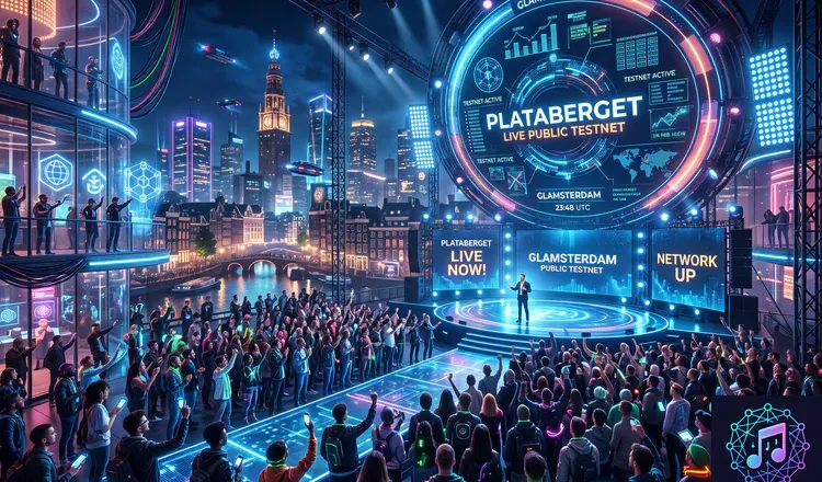 Platåberget Goes Live as Glamsterdam's Public Testnet