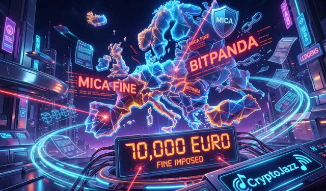 Bitpanda Draws Europe's First Published MiCA Fine at €70,000