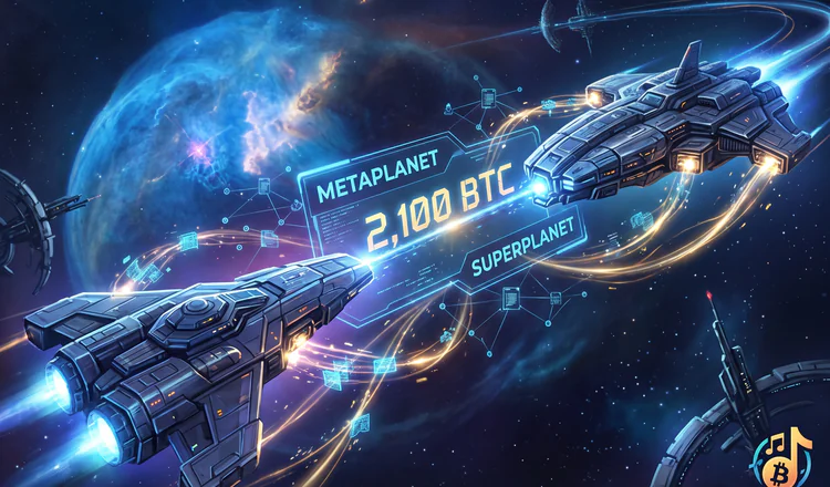 Metaplanet and Superplanet Strike a 2,100 BTC Deal