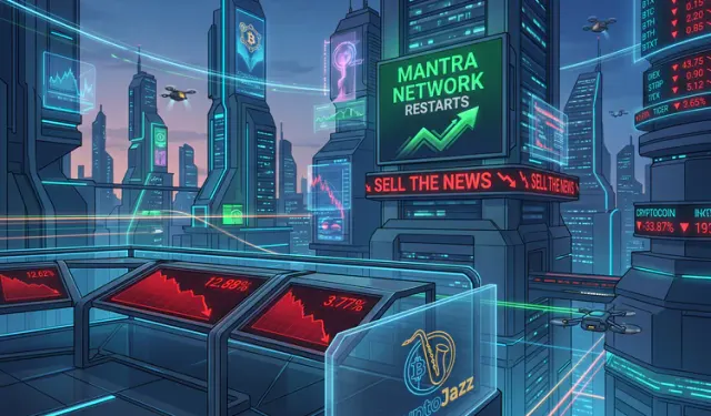 MANTRA Restarts Without a Rollback and the Market Sells the News
