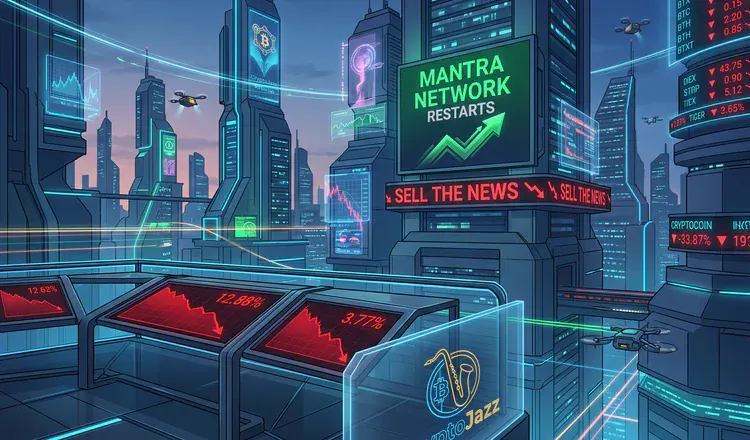 MANTRA Restarts Without a Rollback and the Market Sells the News