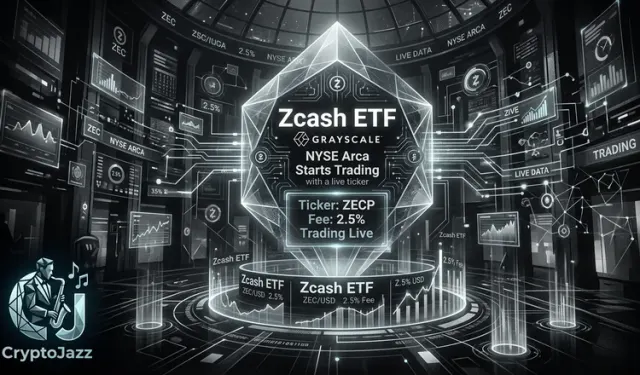 Grayscale's Zcash ETF Starts Trading on NYSE Arca at a 2.5% Fee