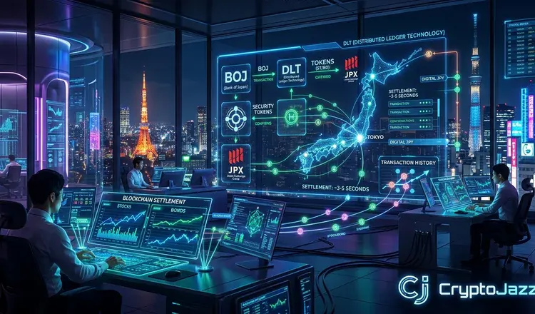 Japan Studies Blockchain Stock and Bond Settlement for the Early 2030s