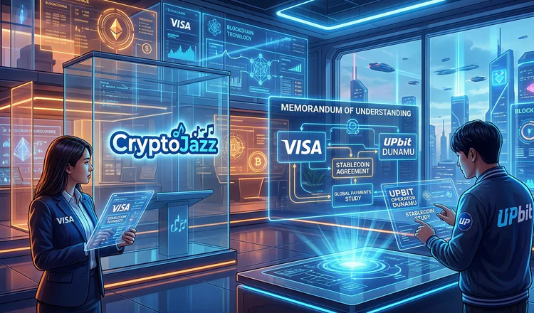 Visa and Upbit Operator Dunamu Agree to Study Stablecoin Payments