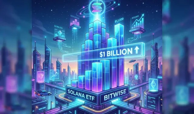 Bitwise's Solana ETF Is the First in Its Class Past $1 Billion