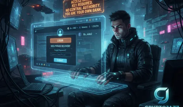 Why Is There No Forgot Password Button in Crypto?