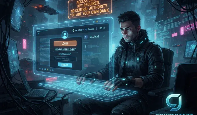Why Is There No Forgot Password Button in Crypto?