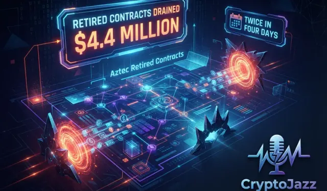 Aztec's Retired Contracts Are Drained Twice in Four Days for $4.4 Million