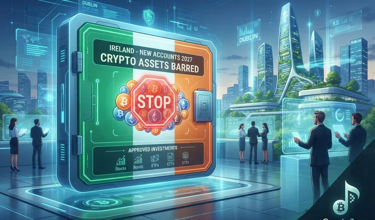 Ireland Bars Crypto From the Investment Accounts It Opens in 2027