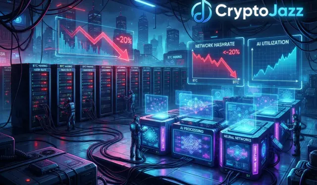Bitcoin's Hashrate Is Down More Than 20% as Miners Turn to AI