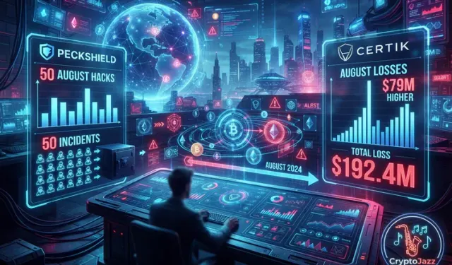 PeckShield Counts 50 August Hacks, CertiK Puts Losses $79M Higher