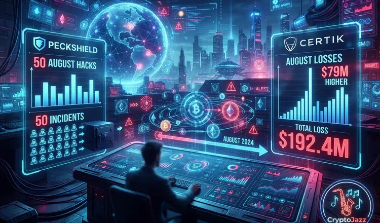 PeckShield Counts 50 August Hacks, CertiK Puts Losses $79M Higher