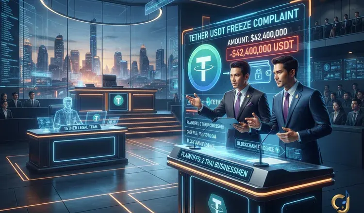 Two Thai Businessmen Sue Tether Over a $42.4M USDT Freeze