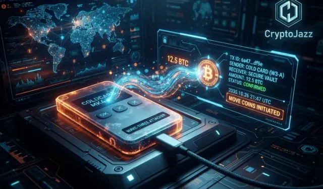 Coldcard's Wave-Three Attacker Moves Coins for the First Time