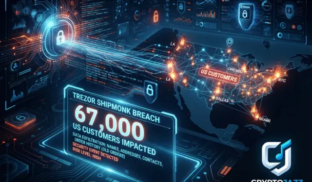 Trezor's ShipMonk Breach Adds 67,000 US Customers From Old Orders