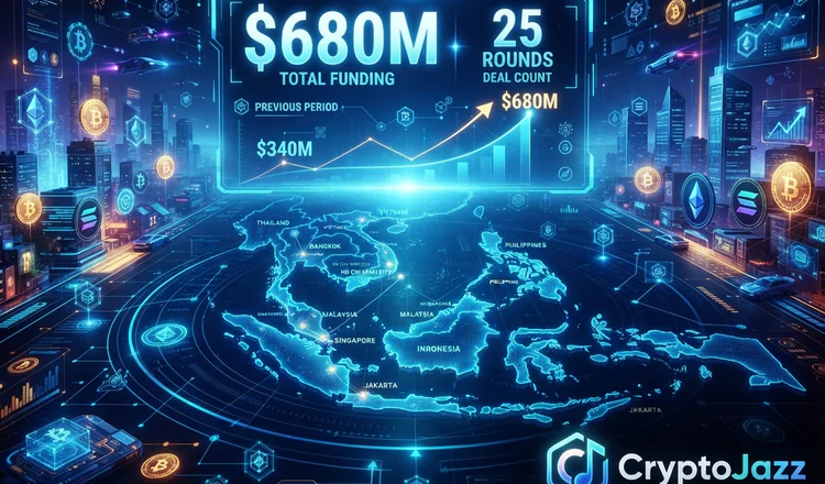 Southeast Asia's Blockchain Funding Doubles to $680M on 25 Rounds
