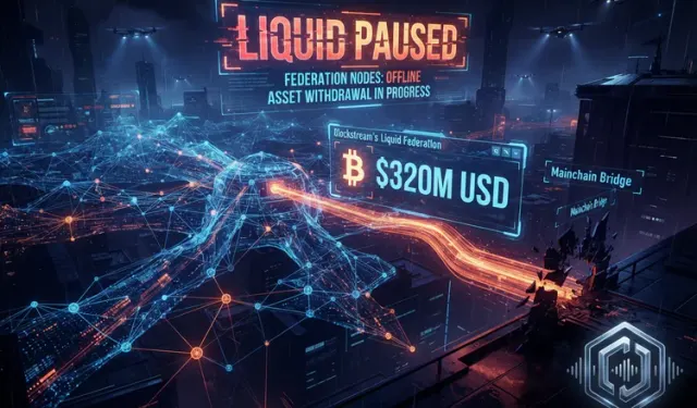 Blockstream's Liquid Pauses as $320M in Bitcoin Leaves the Federation