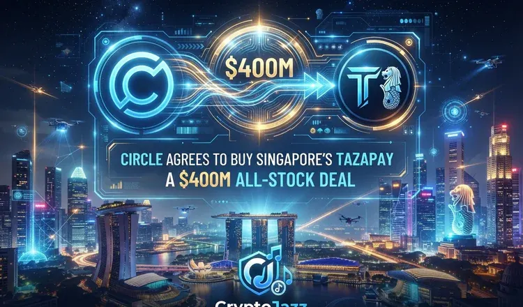 Circle Agrees to Buy Singapore's Tazapay in a $400M All-Stock Deal