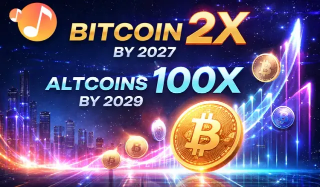 Instagram Post Puts Bitcoin at 2x by 2027 and Altcoins at 100x by 2029