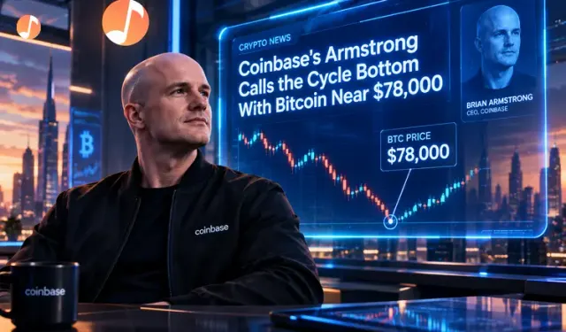 Coinbase's Armstrong Calls the Cycle Bottom With Bitcoin Near $78,000