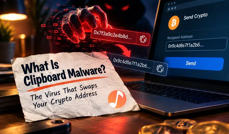 What Is Clipboard Malware? The Virus That Swaps Your Crypto Address