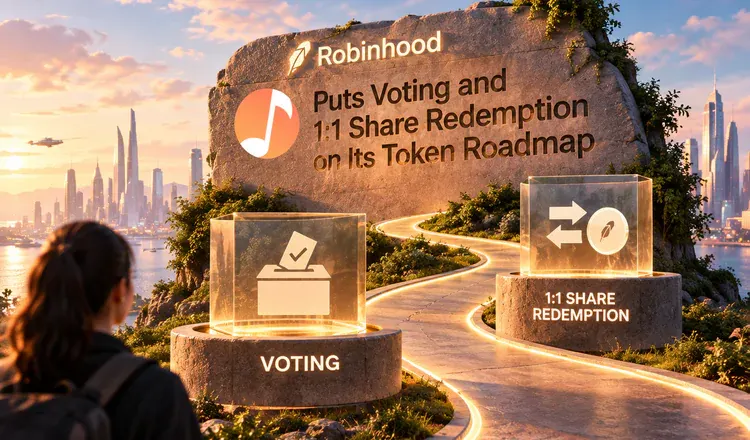 Robinhood Puts Voting and 1:1 Share Redemption on Its Token Roadmap