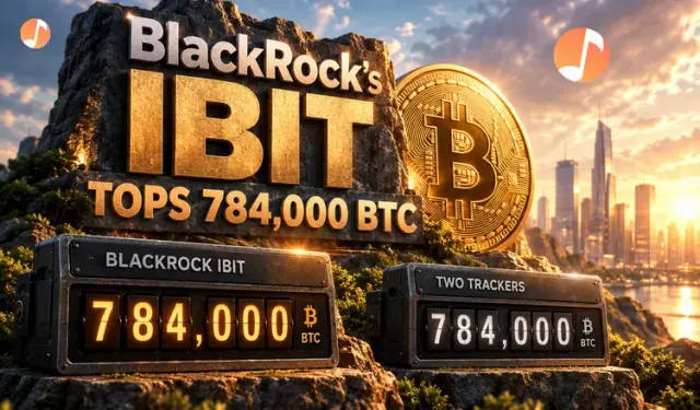 BlackRock's IBIT Tops 784,000 BTC as Two Trackers Give Two Counts