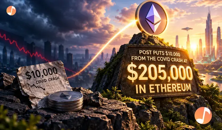 Post Puts $10,000 From the Covid Crash at $205,000 in Ethereum