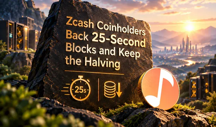 Zcash Coinholders Back 25-Second Blocks and Keep the Halving