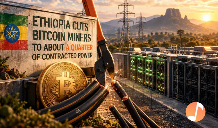 Ethiopia Cuts Bitcoin Miners to About a Quarter of Contracted Power