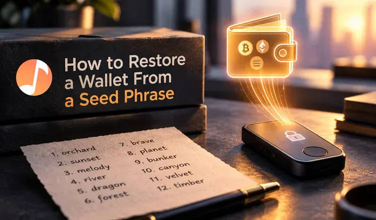 How to Restore a Wallet From a Seed Phrase