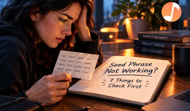 Seed Phrase Not Working? 7 Things to Check First