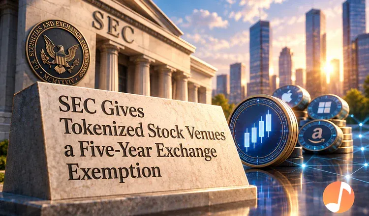 SEC Gives Tokenized Stock Venues a Five-Year Exchange Exemption